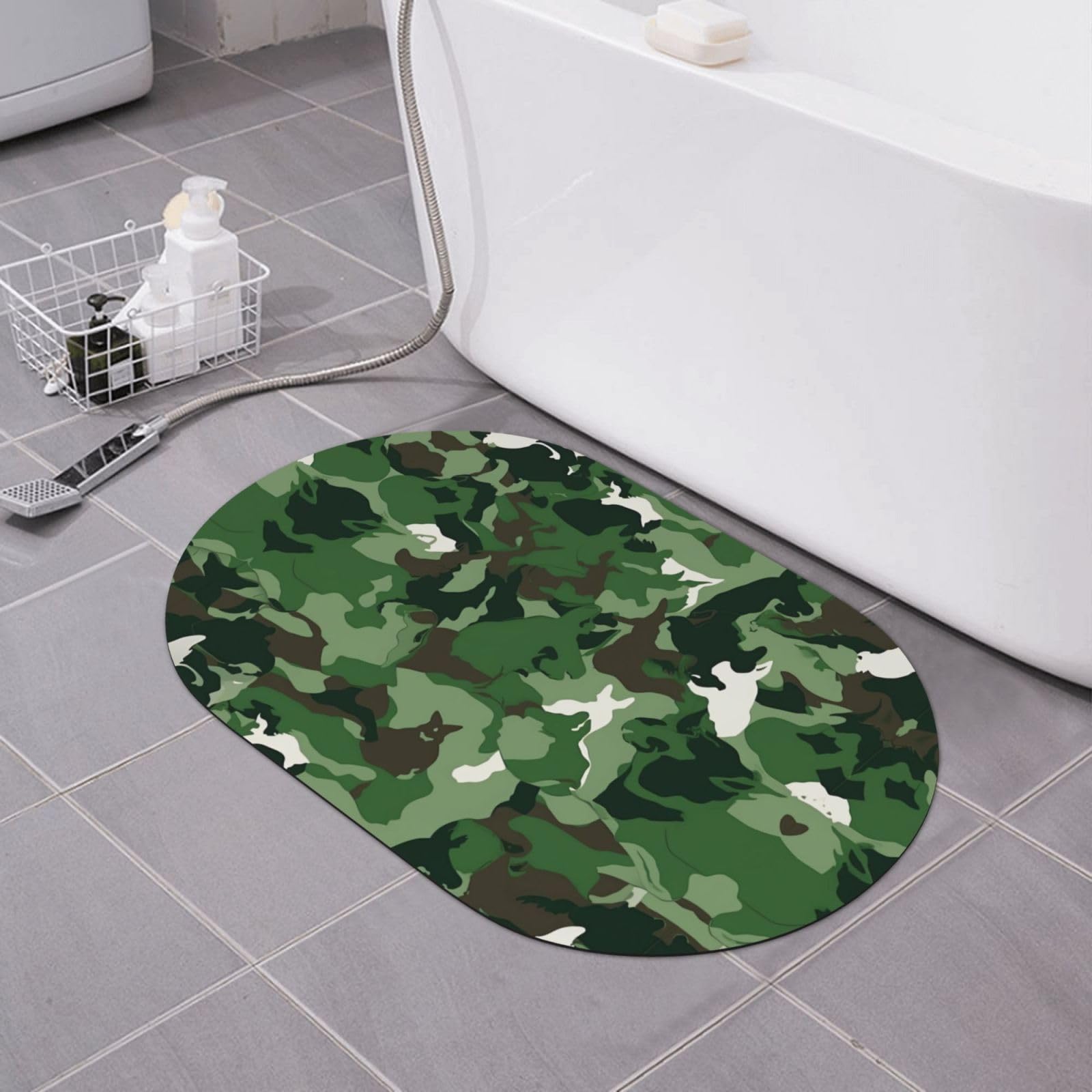 Paillasson à séchage rapide pour carrelage humide de salle de bain
