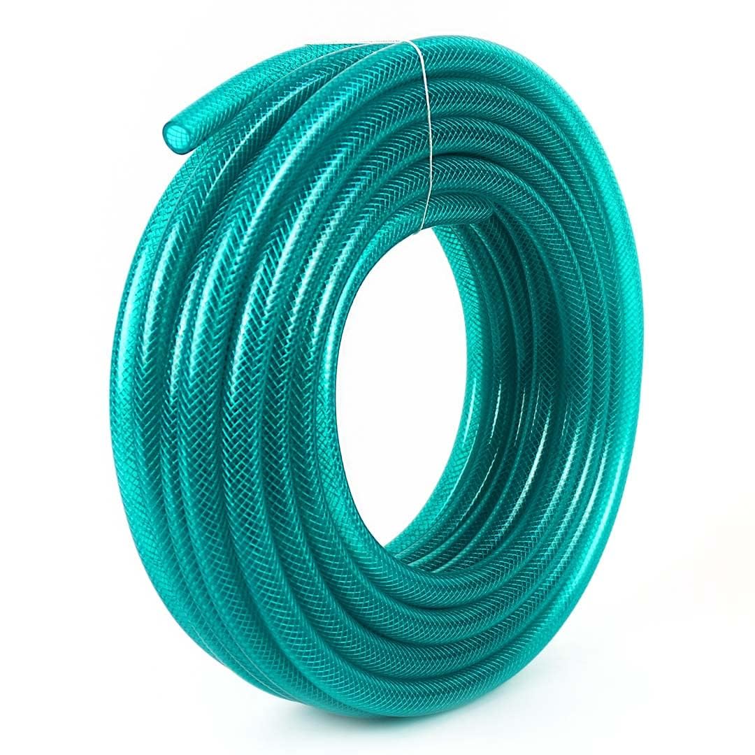 Homestic Basic PVC with Nylon Braided Water Pipe 15 Meter | Multi-Utility Water Pipe for Garden, Car Cleaning & Pet Cleaning | Heavy Duty, Easy to Use, & Leak Proof Hose Pipe for Gardening | Green | (B0CTQWH94S) Amazon Price History, Amazon Price Tracker
