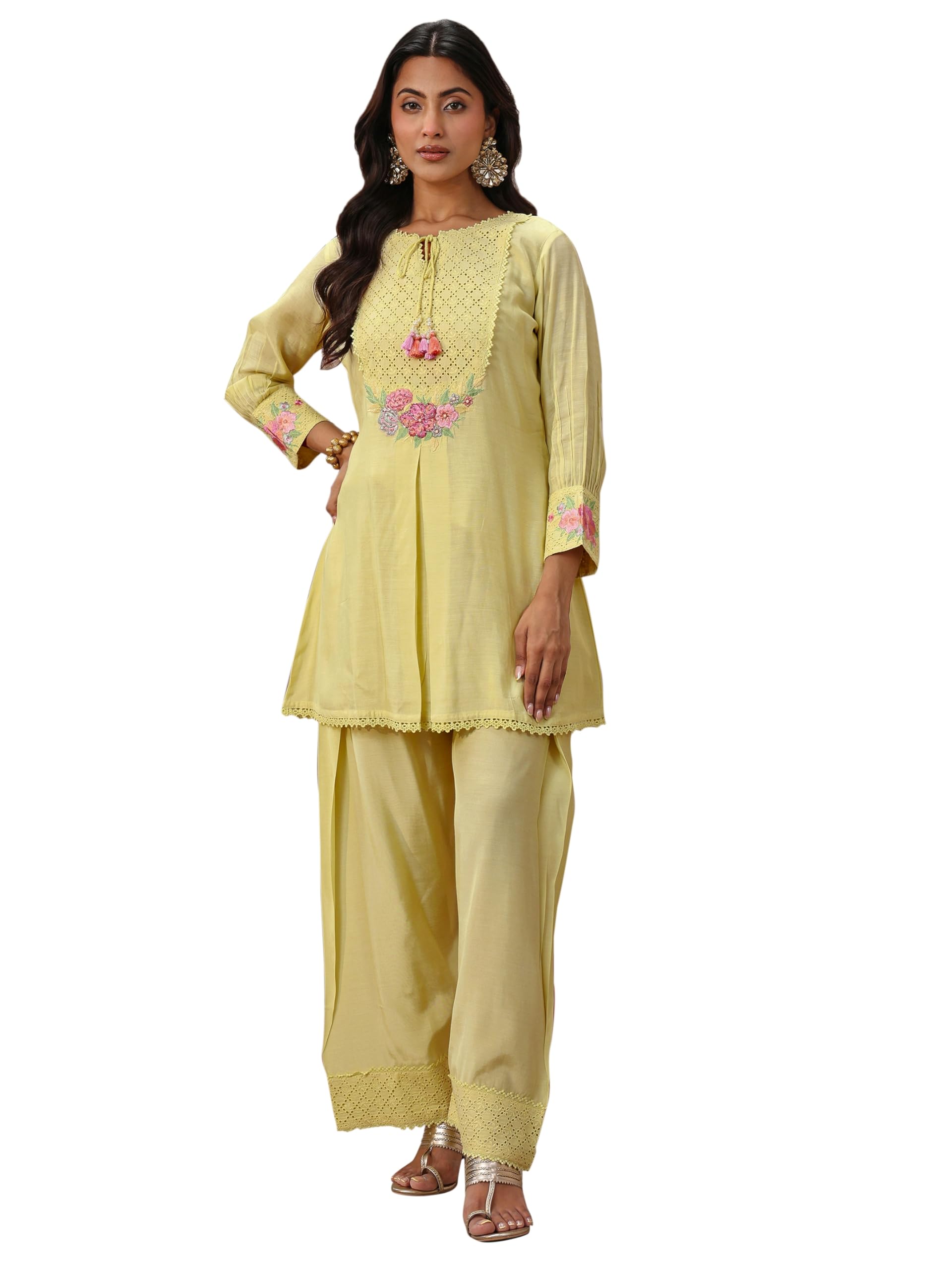 libas Silk Blend Womens Kurta Set-picture-18