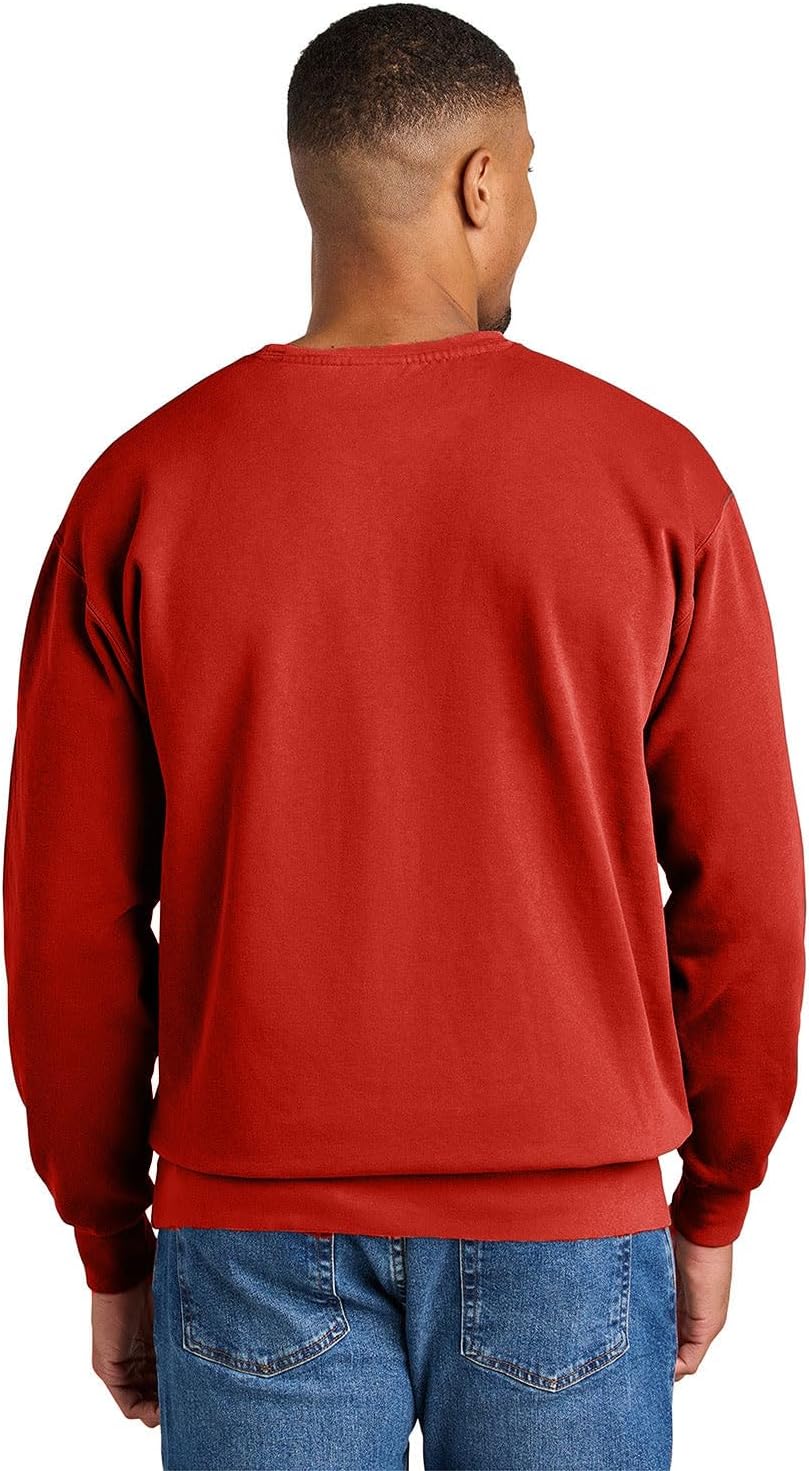 Men'S Crewneck Sweatshirt Long Sleeve Baggy Sweatshirts Lightweight Crew Neck Pullover - Image 4