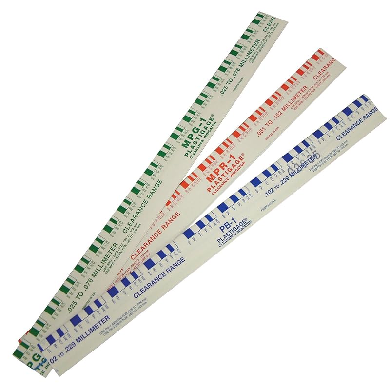 GOODSON PLASTIGAGE Ferramenta para Medição de Folga de Rolamentos PG-10PK, Kit com 10 Peças