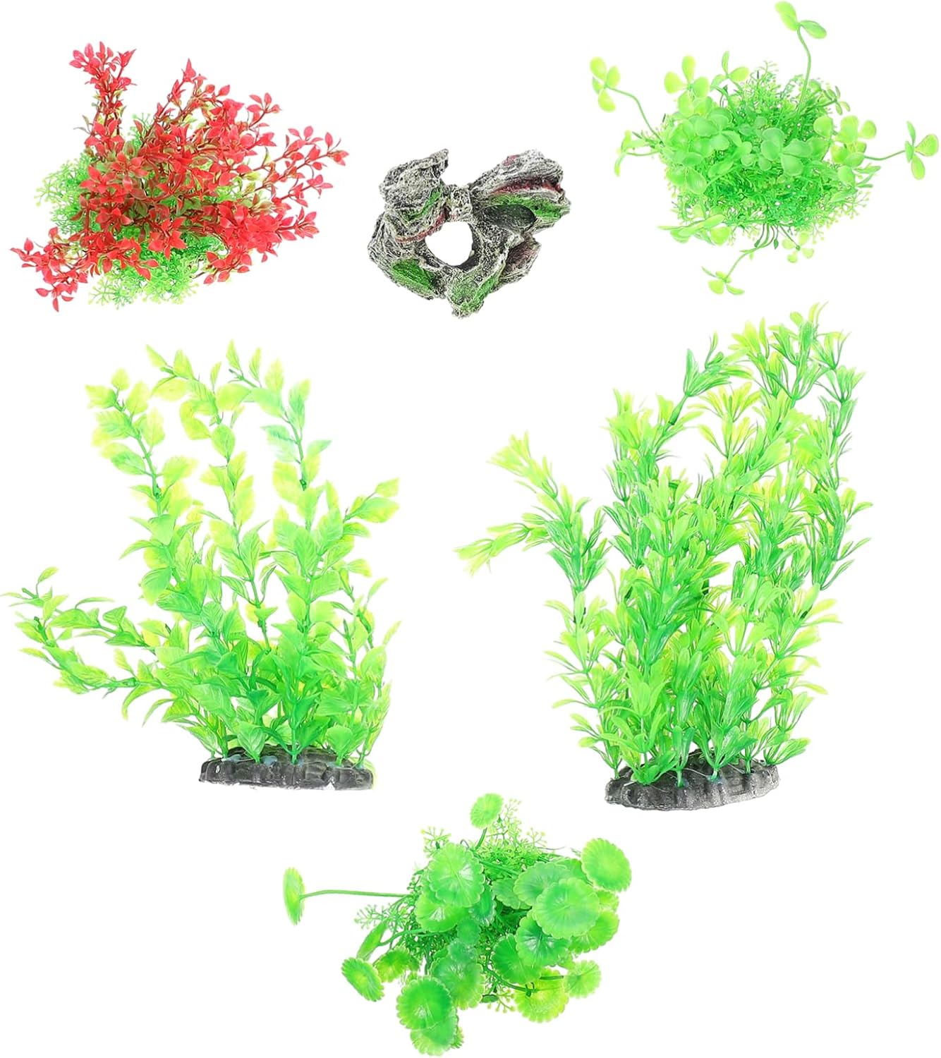 2 Sets Fish Tank Landscaping Plants Aquarium Landscape Prop Fish Tank Accessories Artificial Coral for Aquariums Aquarium Plants Plant Rockery Aquarium Decors