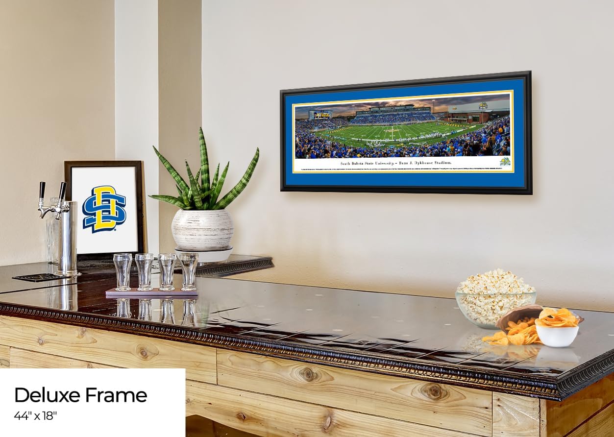 South Dakota State Football - 1st Game at Dykhouse Stadium - Blakeway Panoramas College Sports Posters