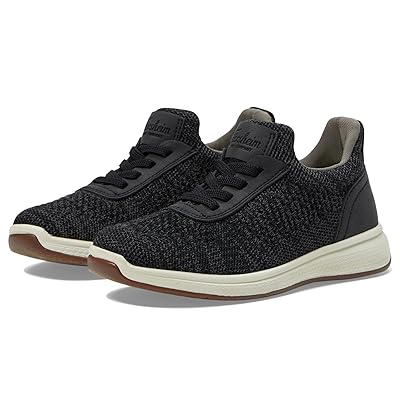 Florsheim Kids Satellite Knit Elastic Lace Slip On Jr. (Toddler/Little Kid/Big Kid) Boys Shoes Black