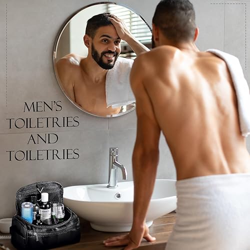 Miniatura 7 de Aliceset 6 piezas de regalo para padrinos de boda, neceser de cuero para hombres con gancho, bolsa de regalo de boda, bolsa de propuesta de padrinos