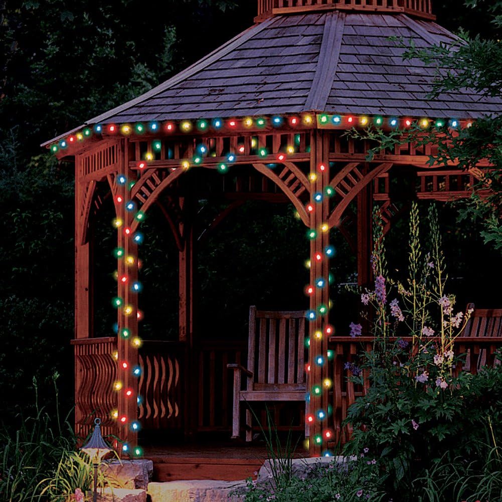 100-LED Battery Powered String Light, Multi Color