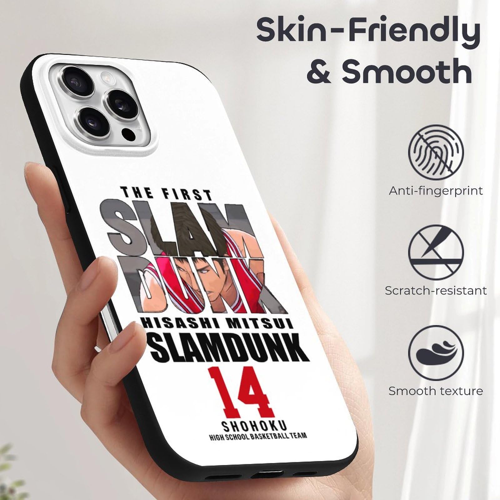 Amazon.co.jp: iPhone 16 Pro Max ケース スラムダンク 三井寿