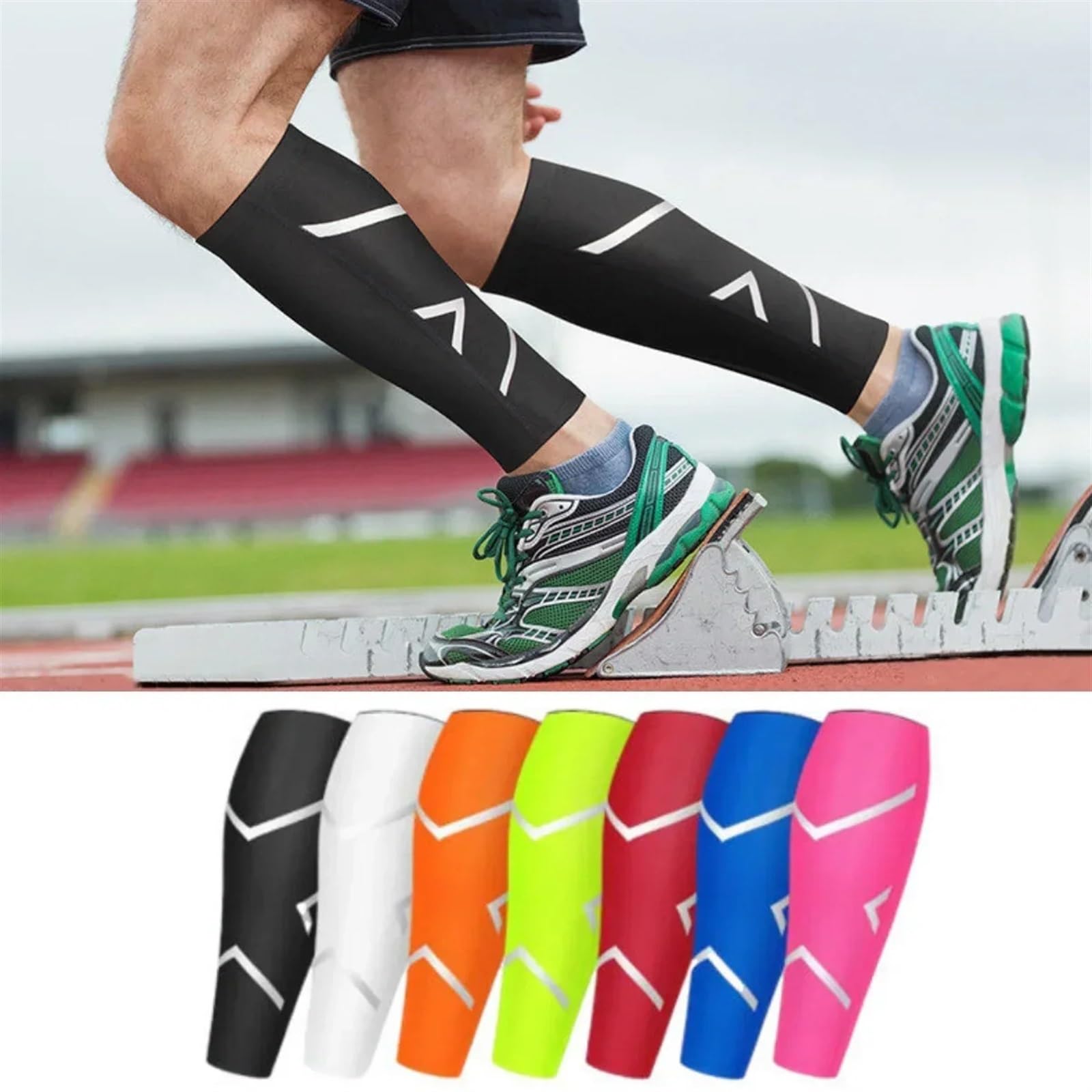 Come trovare uno scaldamuscoli compression fit per il polpaccio. IT