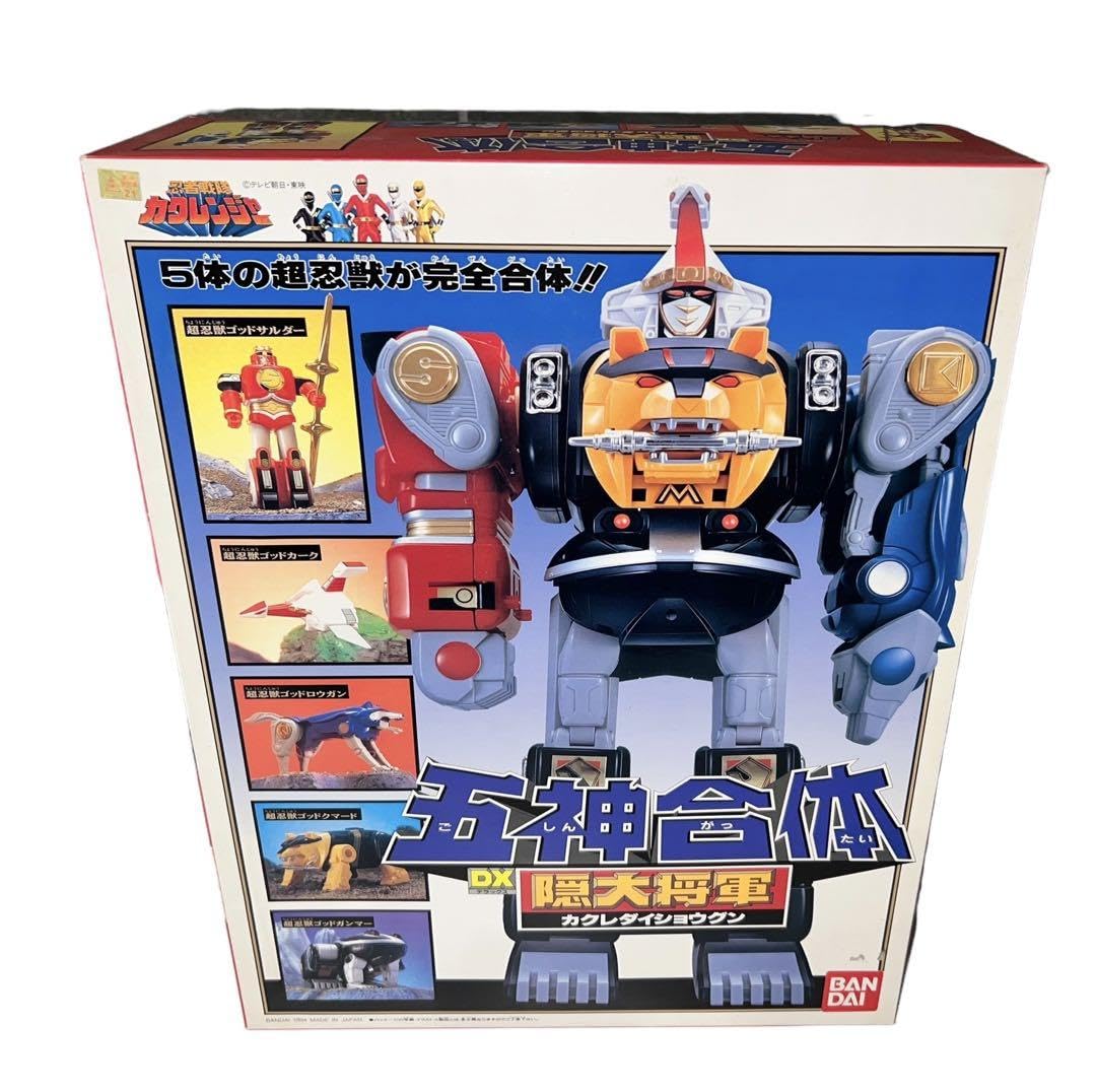 デッドストック　未使用品　五神合体 DX 隠大将軍 忍者戦隊カクレンジャー Amazon | デッドストック 品 五神合体 DX 隠大将軍 忍者戦隊