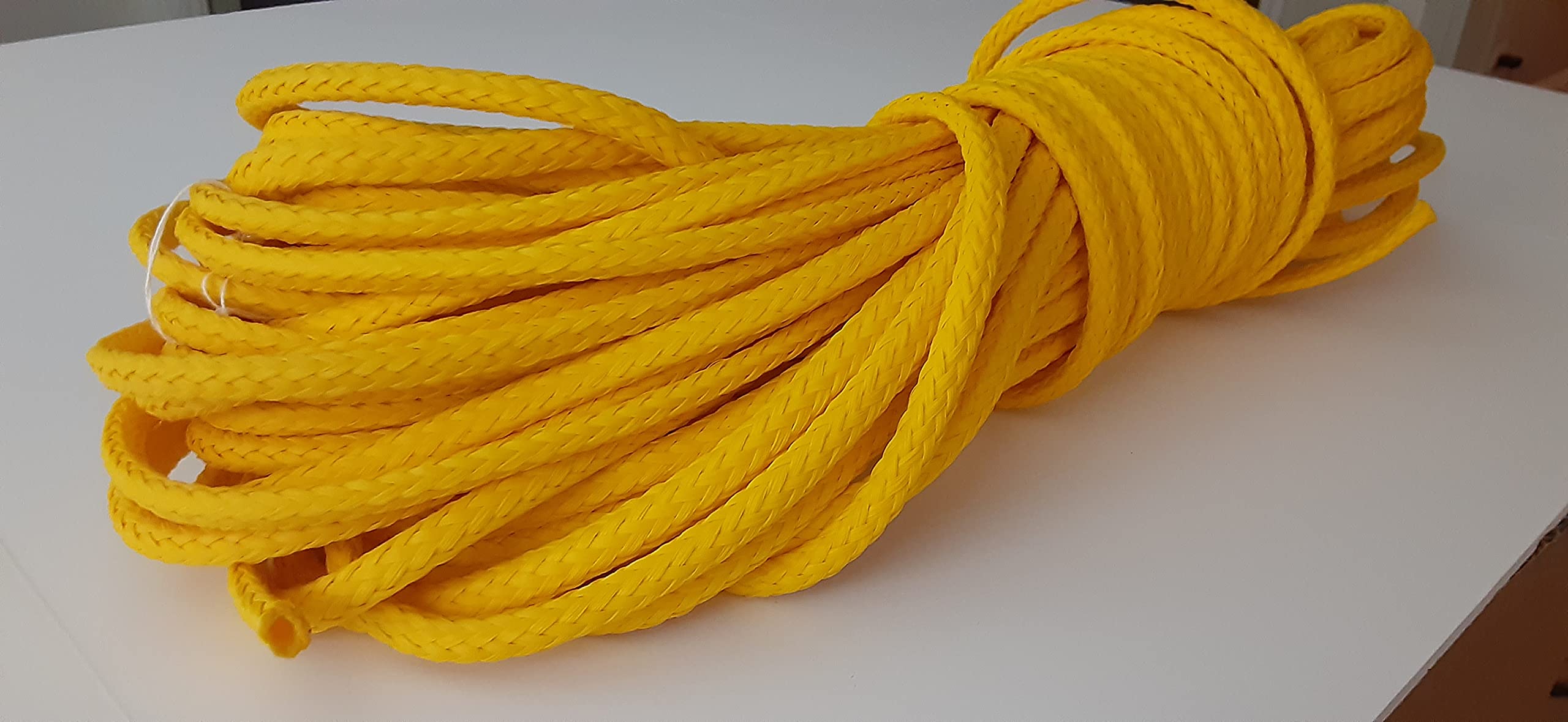 5/16 x 200 ft. Hollow Braid Polypropylene Rope Hank. Made in USA