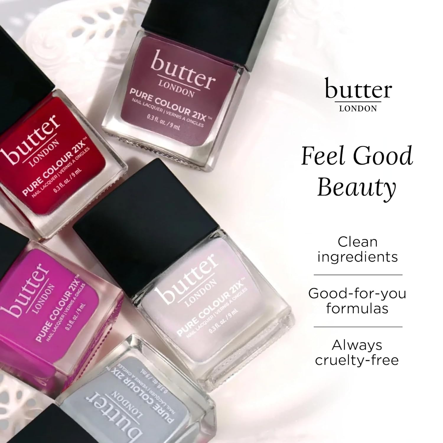 butter LONDON PC21X Nail Lacquer Polish - Fast-Drying, Long Lasting Color with Gel-Like Finish & Chip-Resistant Nail Lacquer Helps Protects & Strengthens Nails - Vegan & Cruelty-Free - Image 6