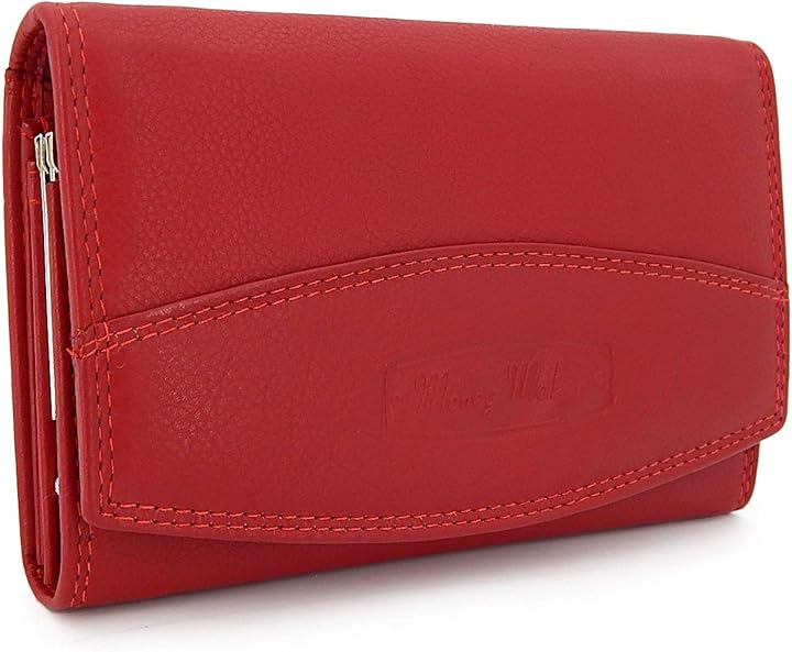 Ekavale portafoglio grande in pelle per donna porta carte di credito