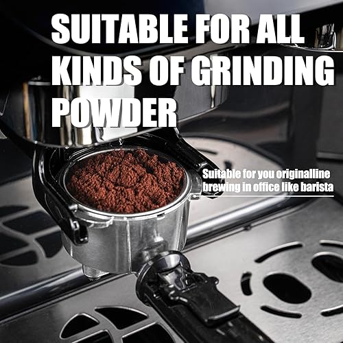 Miniatura 2 de MIROX Máquina de café expreso de 15 bares, cafetera con espumador de leche, molinillo de frijoles integrado, máquina combinada de capuchino con