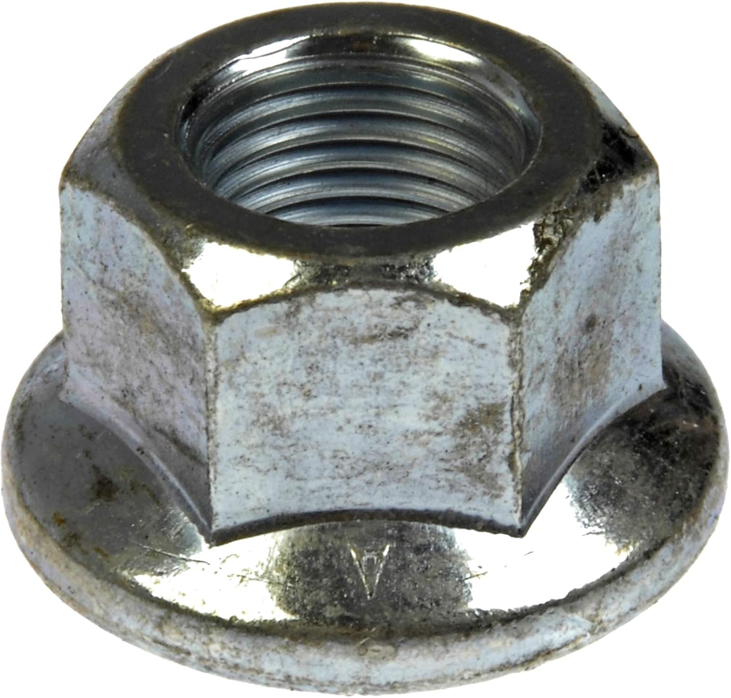 Dorman 611-054 Wheel Nut 9/16-18 Flanged Flat Face - 7/8 In. Hex, 5/8 In. Length Compatible with Select AM General Models, 10 Pack