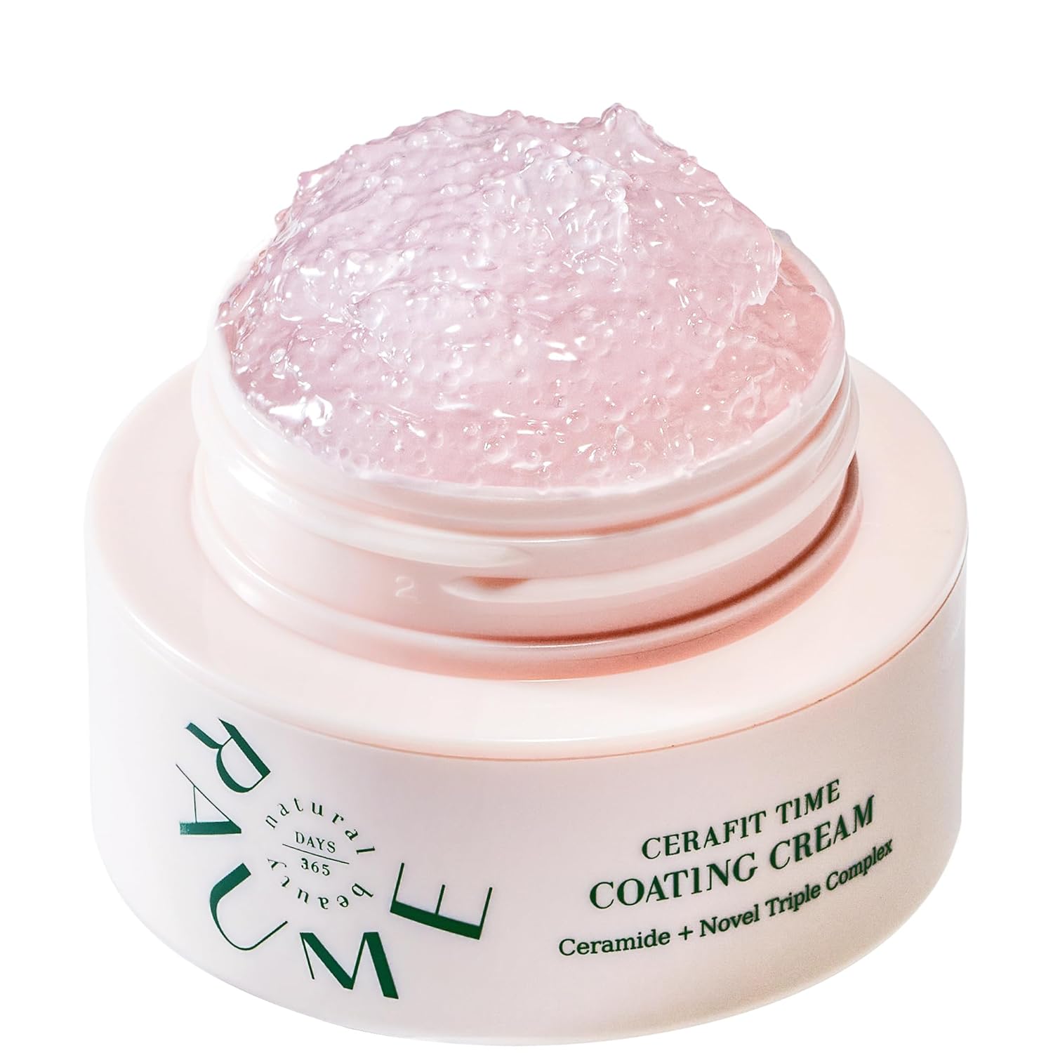 RAUME Cerafit Time Coating Cream, Moisturizing Face Cream with Natural Oil Capsule System, 27% Natural Citrus Fruit Water and CeraFit™ Ceramide Complex, Korean Skin Care (50 mL / 1.69 fl oz)