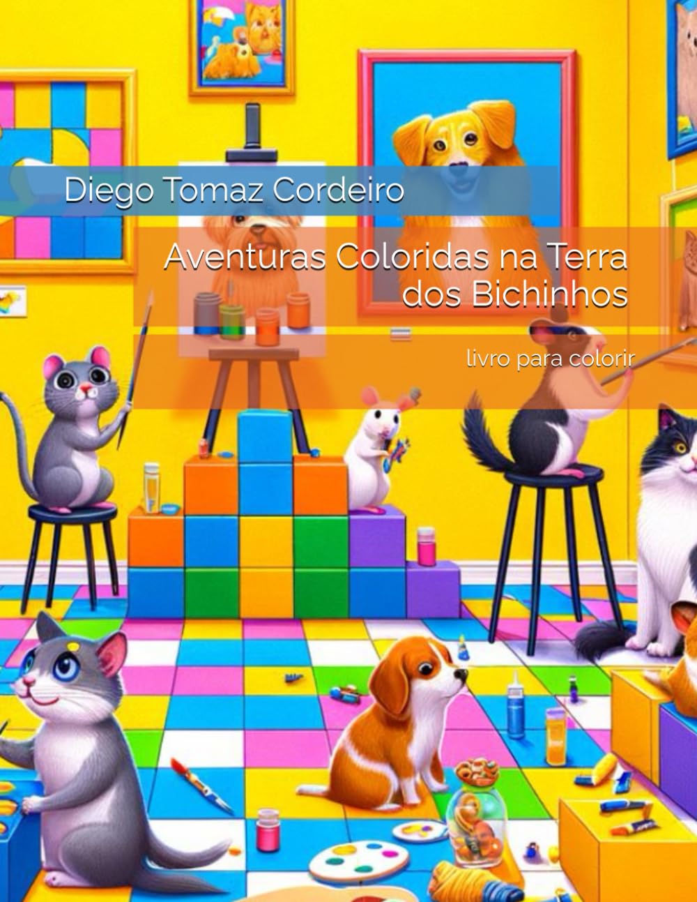 Aventuras Coloridas na Terra dos Bichinhos!