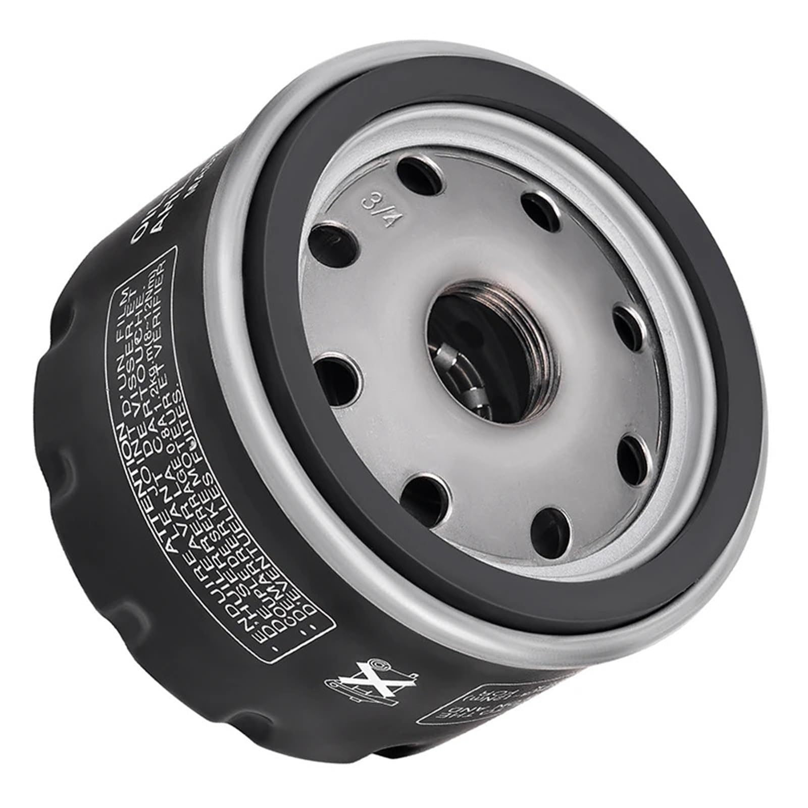 szklany filtr oleju Filtry oleju motocyklowego pasujące do BMW F650GS SEN F700GS F750GS F800GS F800GT F800R F800S F800ST F850GS K72 K80 K81 798(6 PCS)