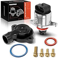 Vista 1 de Válvula de control de aire de ralentí IAC + sensor de posición del acelerador TPS A-Premium Compatible con Chevy, GMC, Cadillac, Pontiac - 99-02