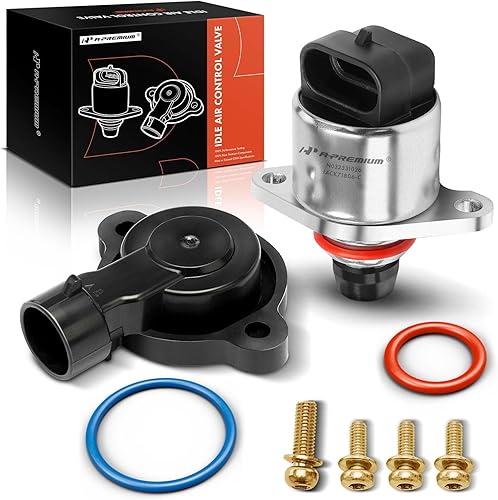 A-Premium Válvula de control de aire de ralentí IAC + sensor de posición del acelerador TPS compatible con Chevy, GMC, Cadillac, Pontiac - 99-02 -