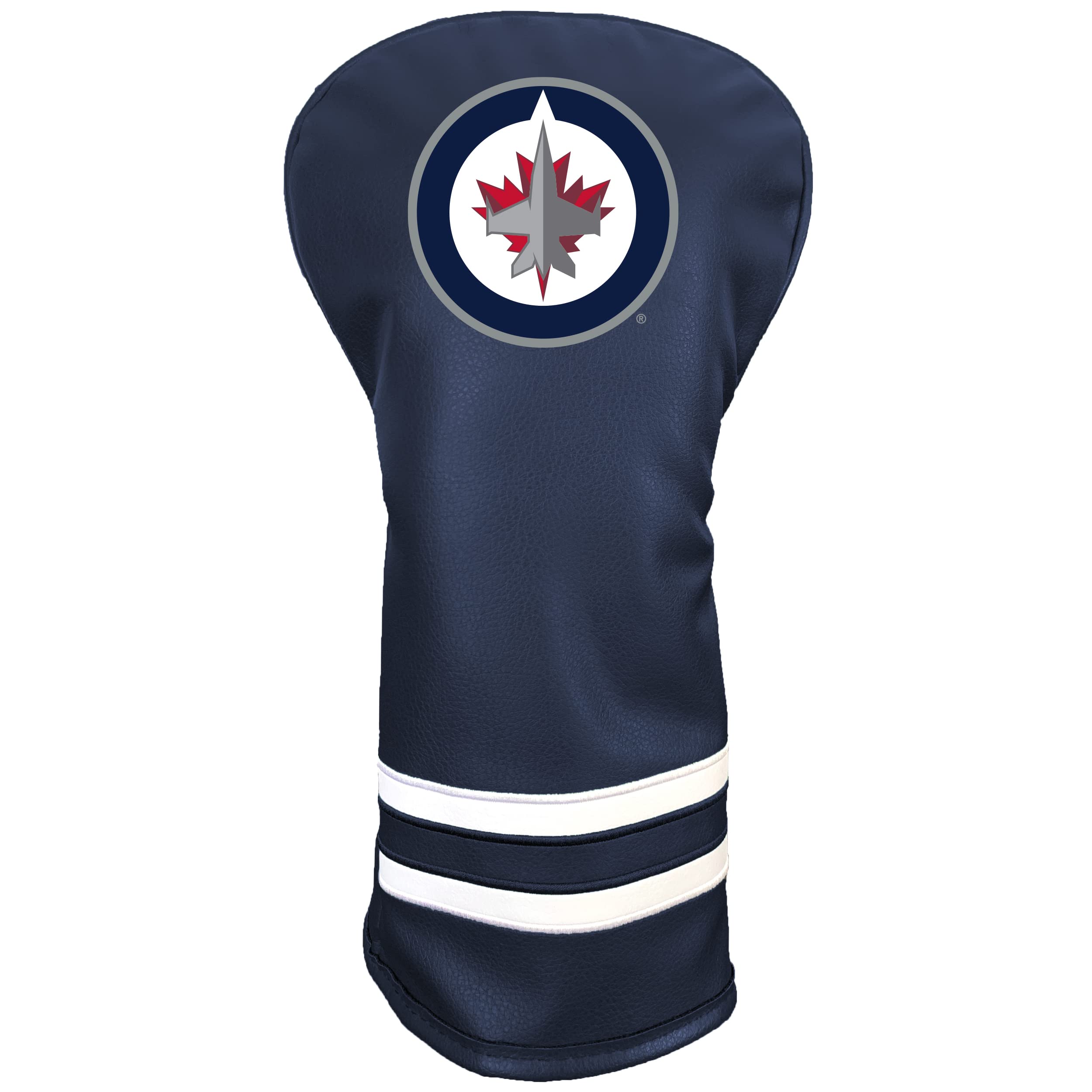 Team Golf NHL Winnipeg Jets Vintage Driver Headcover - Printed Team Golf NHL Vintage Driver Golf Club Headcover, Form Fitting Design, Retro Design with Fleece Lining for Extra Club Protection โ image 1