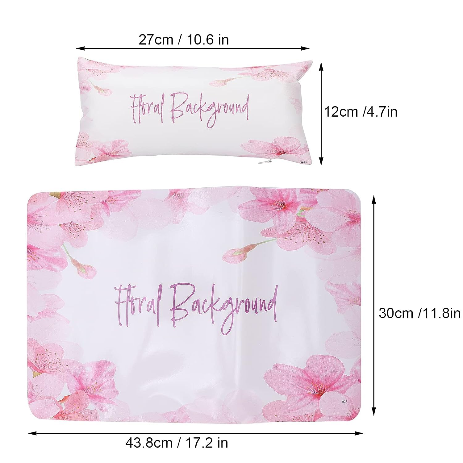 NAILWIND hand rest for nail art , Nail Art Hand Pillow Mat Set,Hand Cushion Pillow Rest PU Nail Hand Pillow Pad, Manicure Hand Rests Table Mat Nail Art Cushion Arm Rest Holder Pad Cushion for Salon Use
