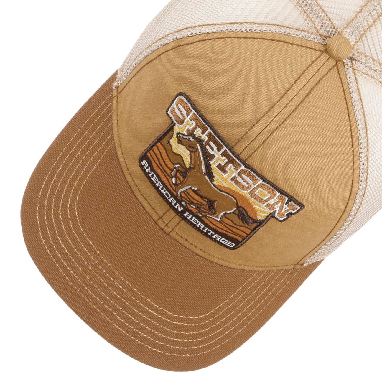 Stetson American Heritage Trucker Cap Snapback Herren Sommer Winter