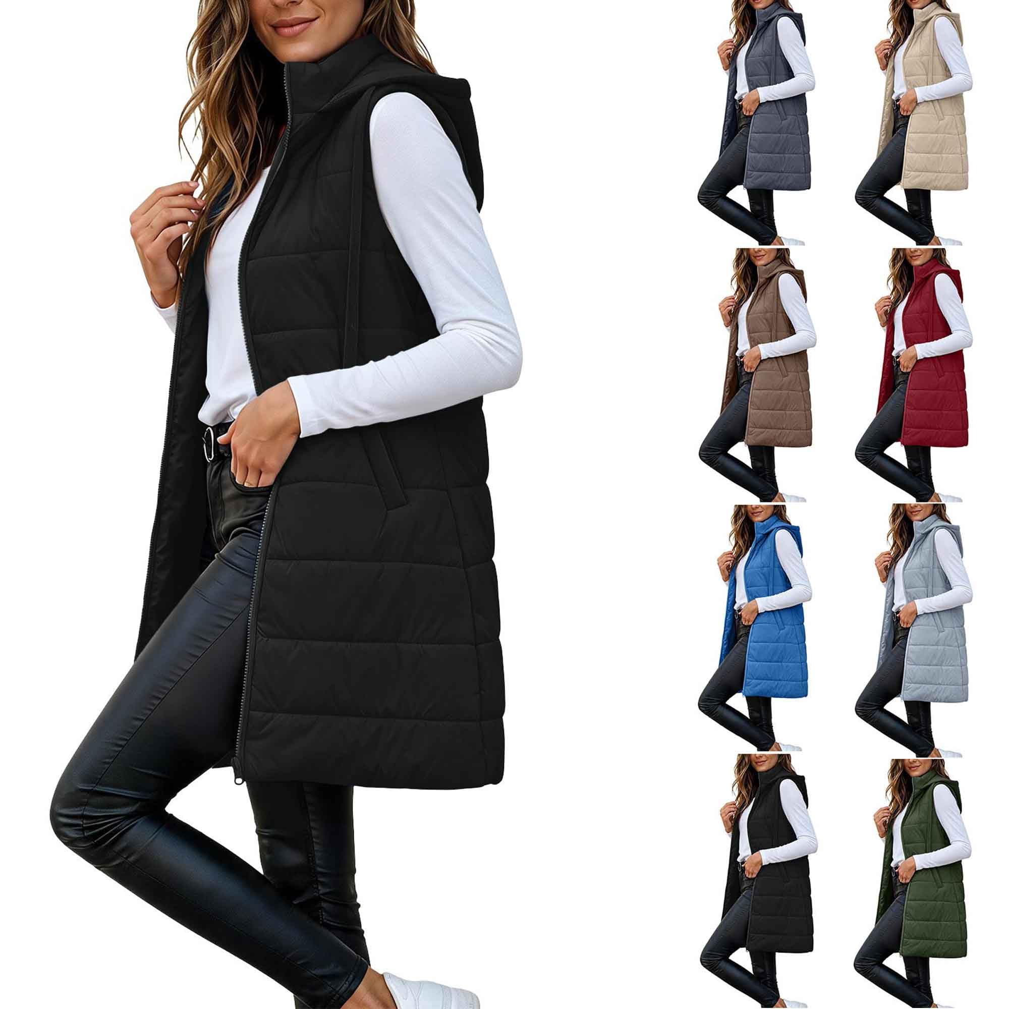 Steppweste Damen Ärmellos Steppjacke Daunenweste Daunenjacke Daunenjacke