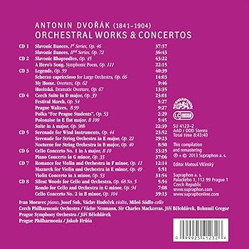 Dvořák: The Masterworks 40CD Dvořák: The MasterWorks 40cd | eBay