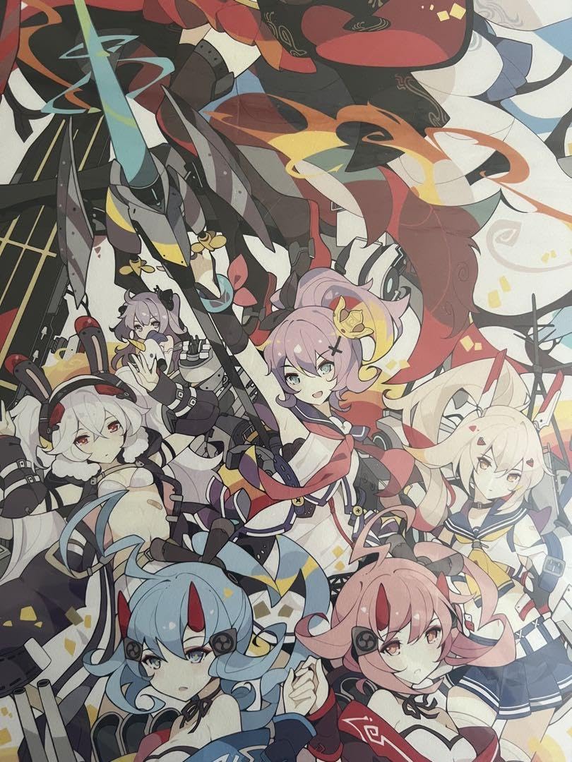 Amazon.co.jp: アズールレーン2周年記念複製原画 : ホビー