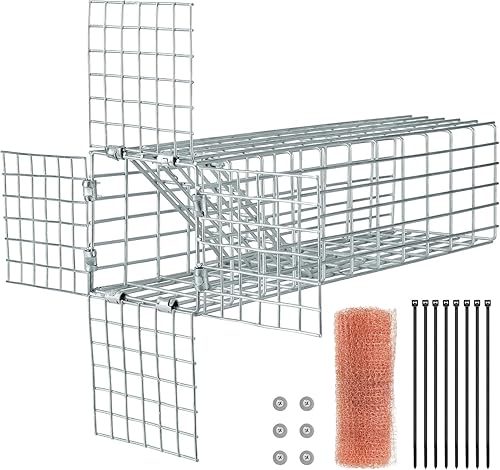 Excluyente de puerta unidireccional para ardillas, excluyente humanitario sin contacto para ardillas y ardillas listadas, para espacios al aire