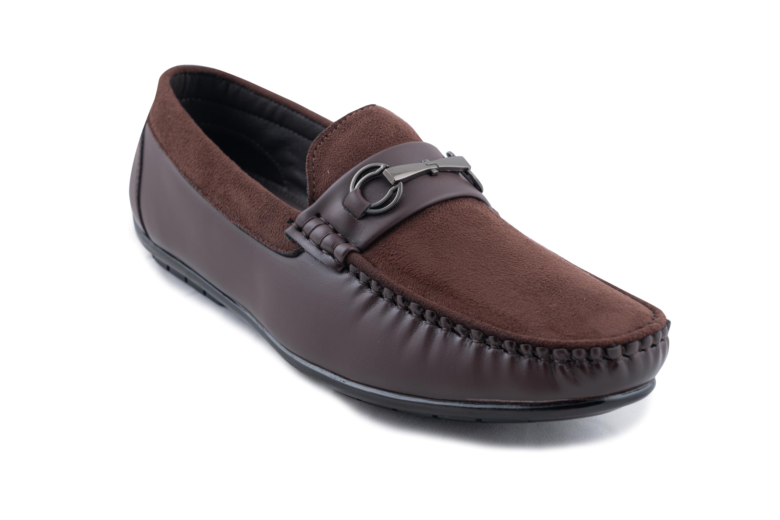 Polyurethane Synthetic Semi Formal Mocassino Shoes for Men and Boys (654)