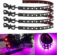 Vista 9 de Tira de luz LED de 12V 32CM Impermeable Tiras de luz LED verde para coches, motocicletas, carrito de golf, interior y exterior, barco marino 12V