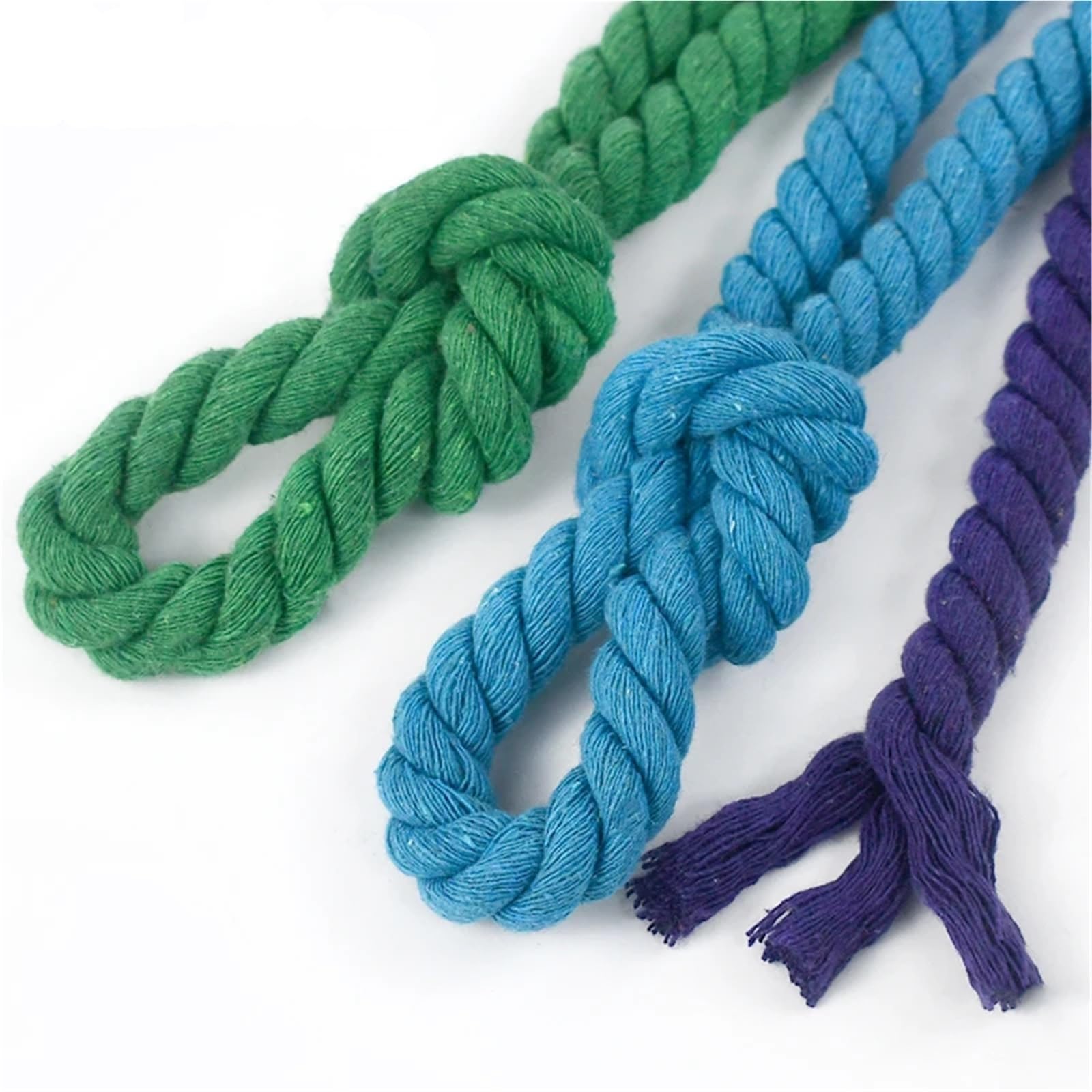 Bawełniany sznurek do makramy, Skręcony sznurek bawełniany 12mm 1-5M 3 nici wielokolorowy pleciony Home Decor DIY