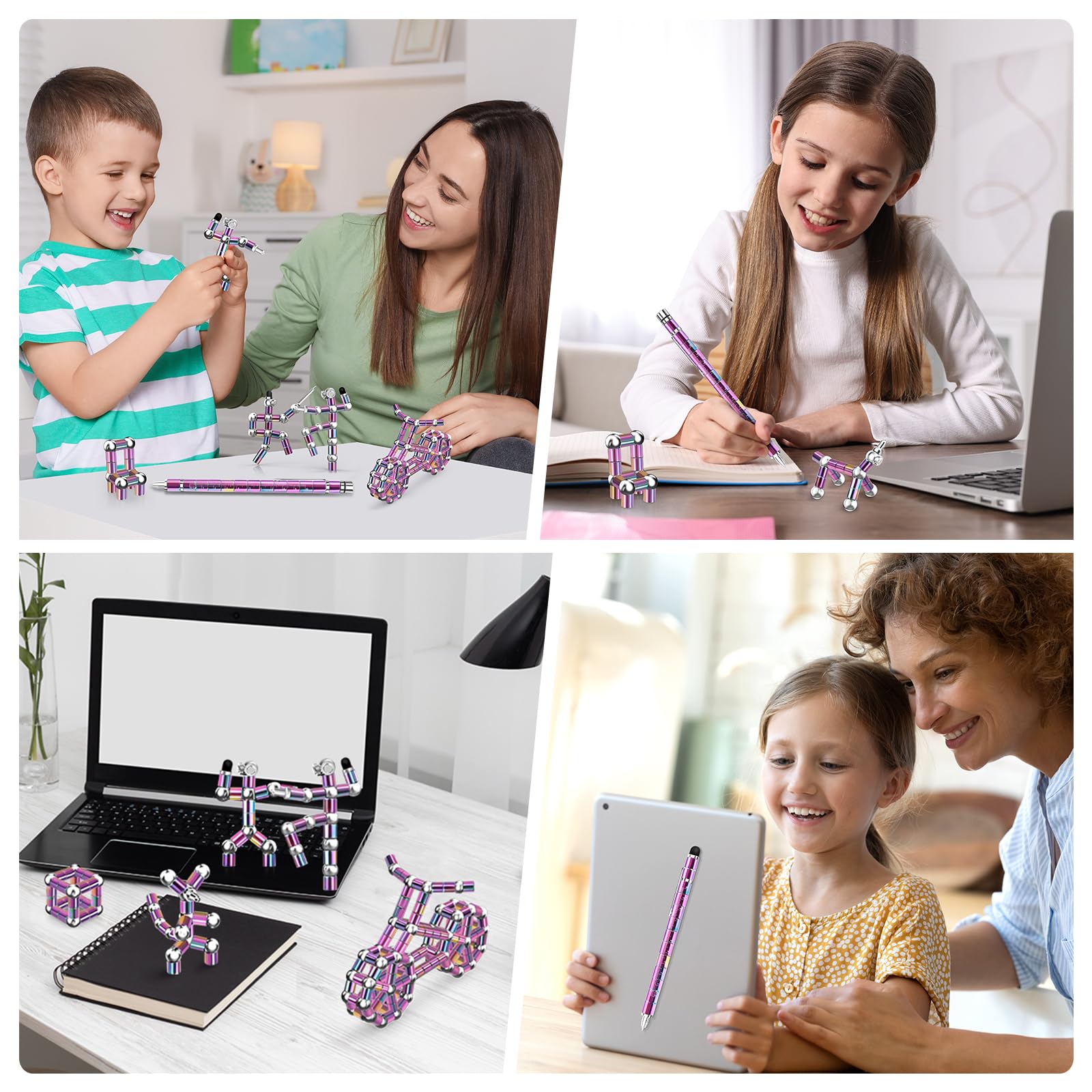 Magnetica Fidget Pen, idee Regalo Femmina Uomo Compleanno Penna Magnetica, Regali per Lui/Lei, Regali Teenager
