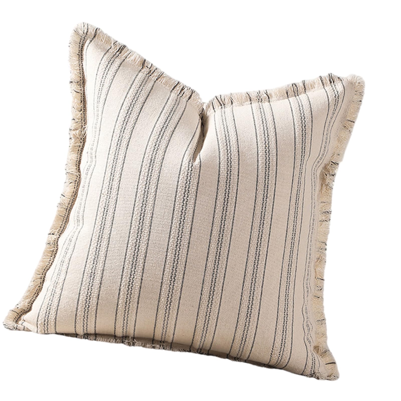 Carotoe Grey Jacquards Couch Throw Pillow Sleeve Fashionable Polyester Fiber Sofa Pillowcase Decorative Cushion Shell For Bedroom Pillow Shell