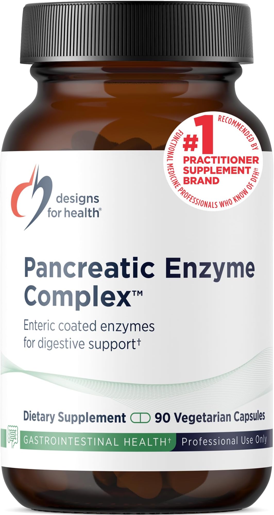Designs for Health PaleoZyme - Paleo-Friendly Digestive Enzymes + Bromelain Supplement - Support Digestion + Gut Health - Delayed Release Capsule with Pancreatic Enzyme, Ox Bile (90 Capsules)