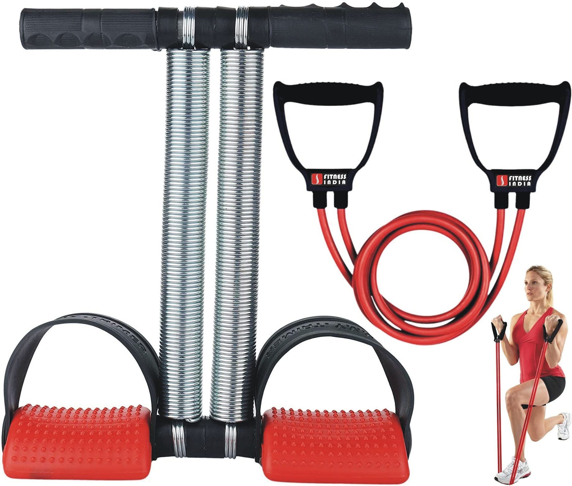 See full amazon price history chart for FITNESS INDIA™ Tummy Trimmer & Toning Tube (Combo of 2) Pull Reducer Body Toner Exerciser Home Gym Equipment Leg Hand Biceps - Multicolour FITNESS INDIA™ Tummy Trimmer & Toning Tube (Combo of 2) Pull Reducer Body Toner Exerciser Home Gym Equipment Leg Hand Biceps - Multicolour (B0935295DX) Amazon Price History, Amazon Price Tracker