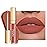 Depuplum Coral Lipstick Matte for Women Super Stay Long Lasting Lipstick Smudge Proof No Transfer Liquid Lipsticks Cruelty Free Lip Makeup, DM19 Coral Nude