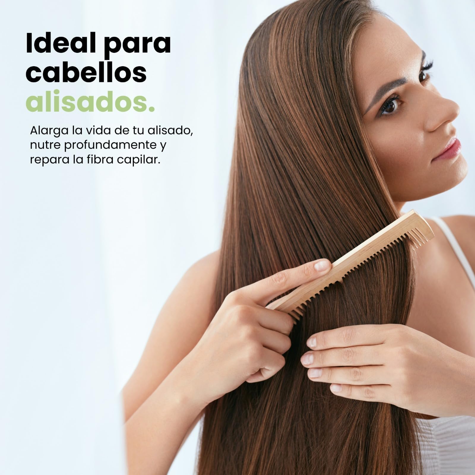 Kit Champu sin sulfatos ni parabenos con mascarilla pelo reparadora y crema protectora - Postalisado Organico Vegano Profesional para tratamiento hidratante y Reparador - Anti Frizz, Nutritivo y Suave