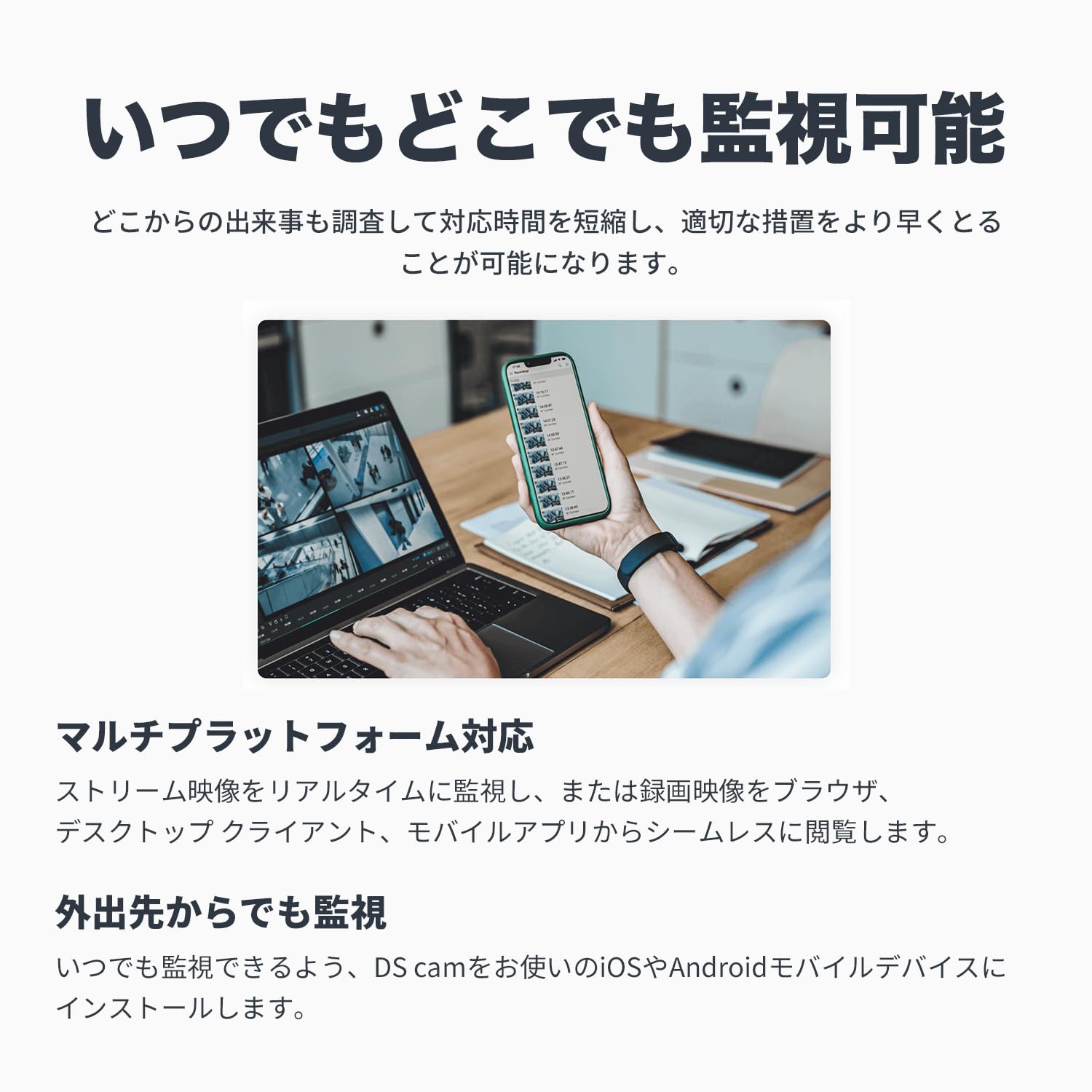 Amazon.co.jp: 【監視カメラ用NASキット 延長保証ライセンス付
