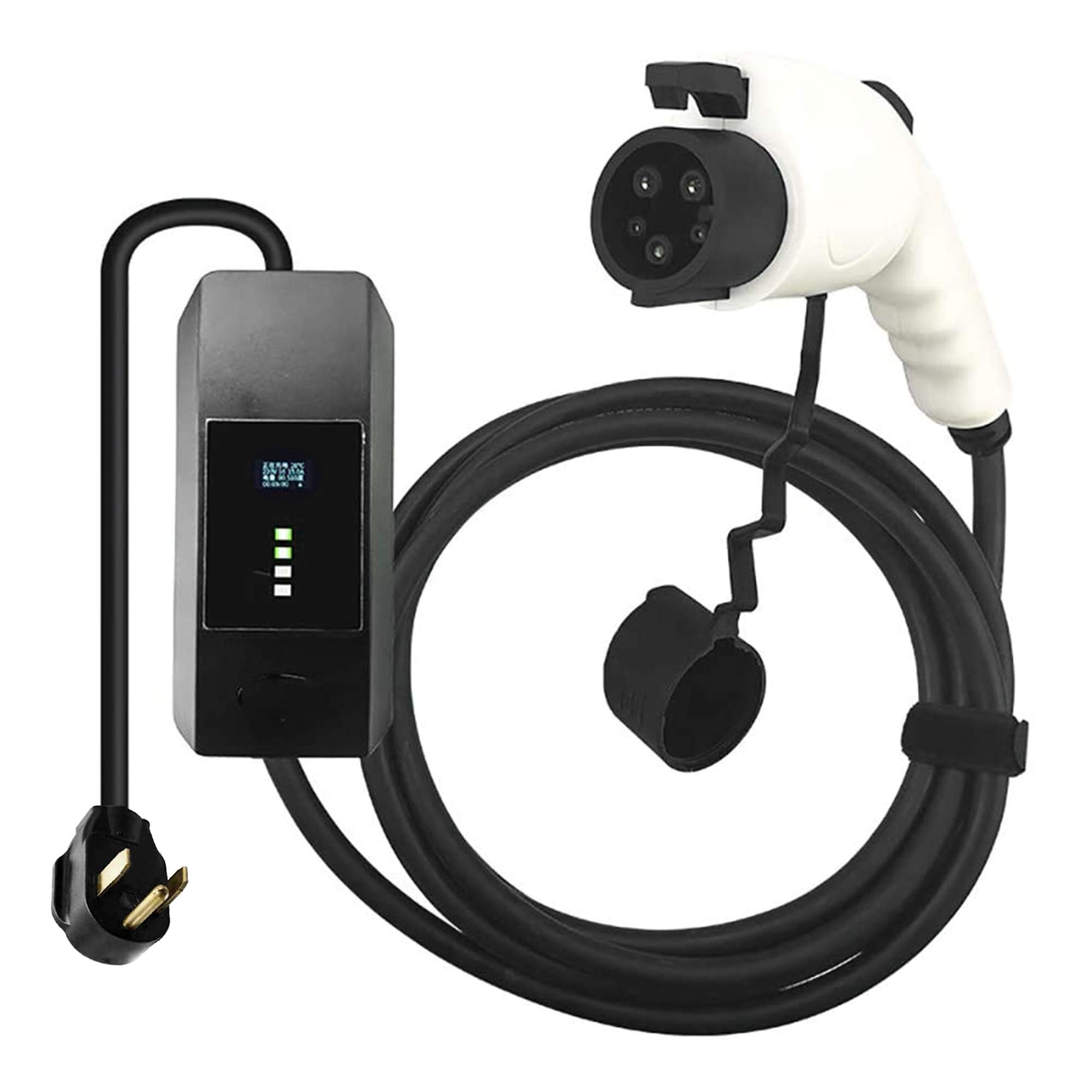 Amazon.co.jp: ポータブル電気自動車（EV）充電器、レベル2 EV充電