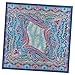 Produktbild Anshili Damen Seidentuch Schal 100x100 cm (B)