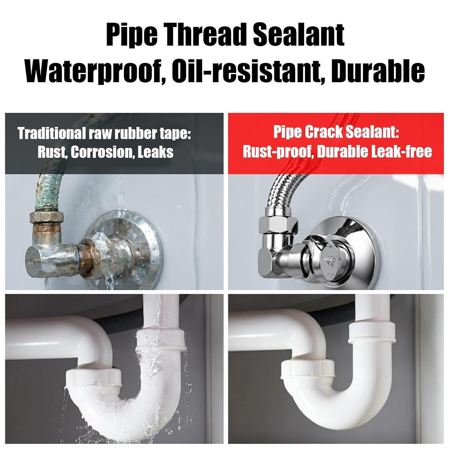 Thread Sealant, 50ml High-Temperature Leakproof Adhesive for Water Hose