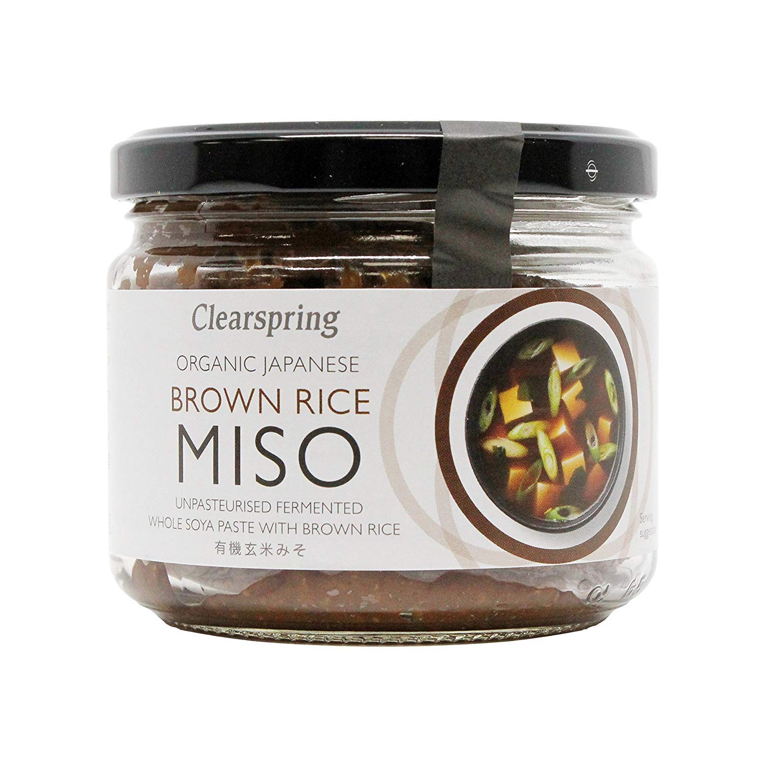 (4 PACK) - Clearspring - Organic Brown Rice Miso in Jar | 300g | 4 PACK BUNDLE
