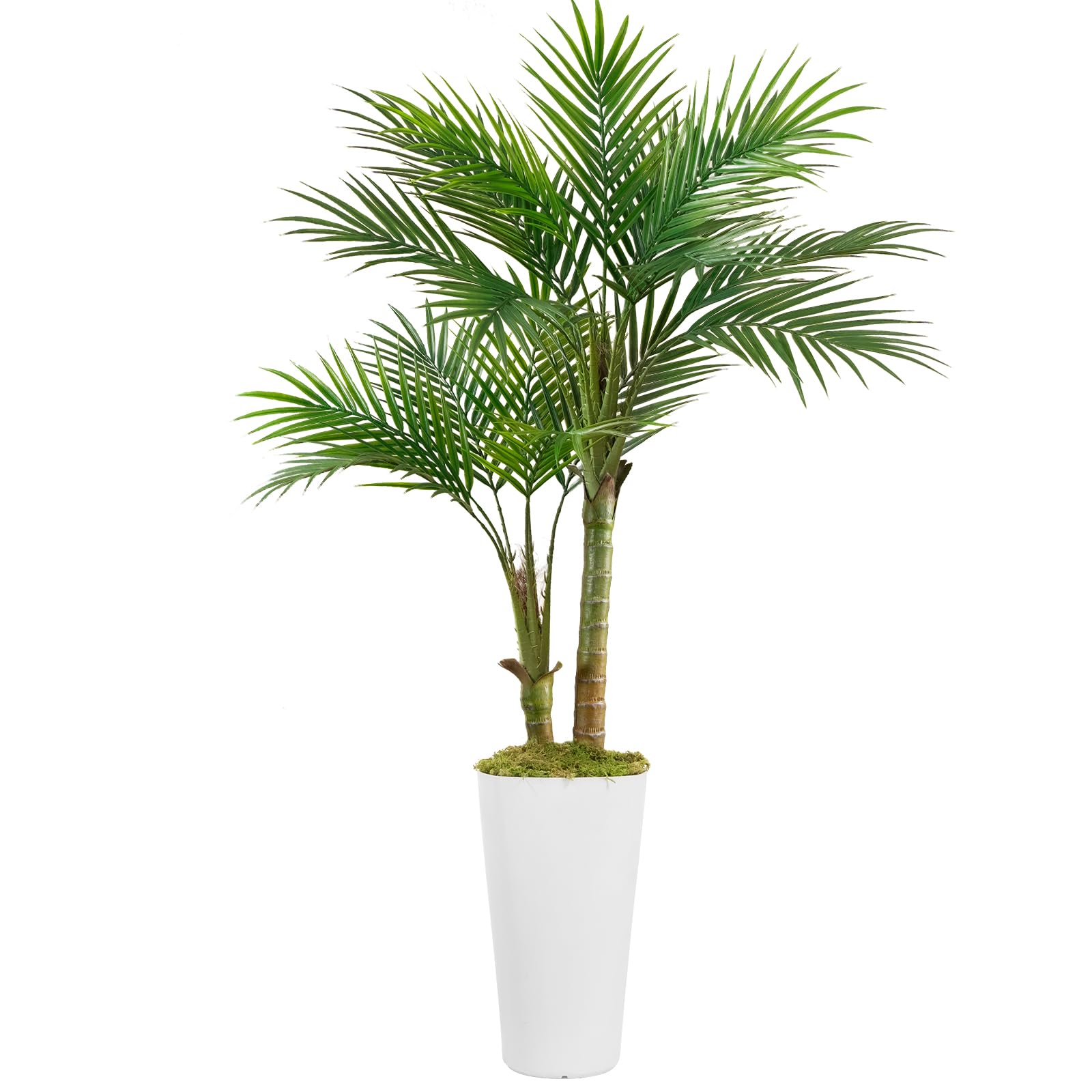 夏の新作Pammie Palm Tree 新品未使用、タグ付きです Amazon.com: Artificial Palm Tree 5FT - Vitalismo Fake Plants with