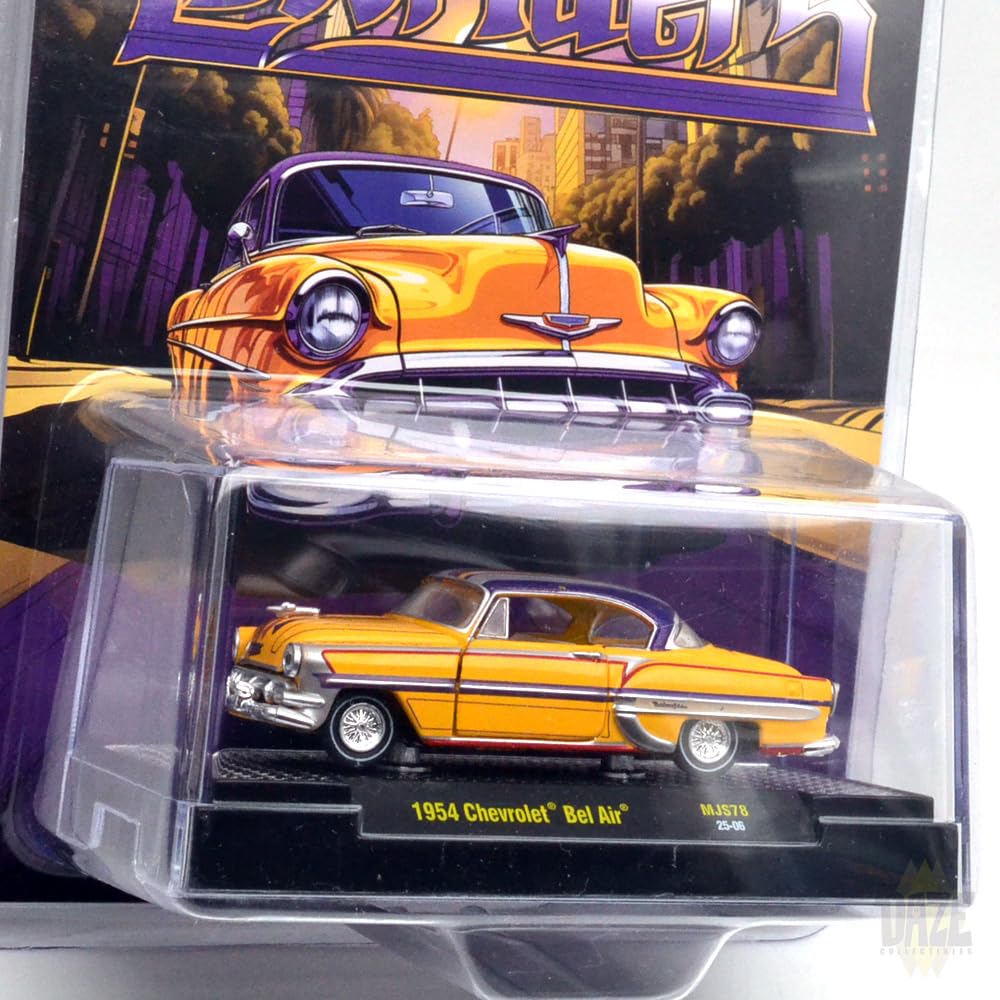 Amazon | M2 MACHINES 1/64 MiJo EXCLUSIVE - 1954 CHEVROLET BEL AIR