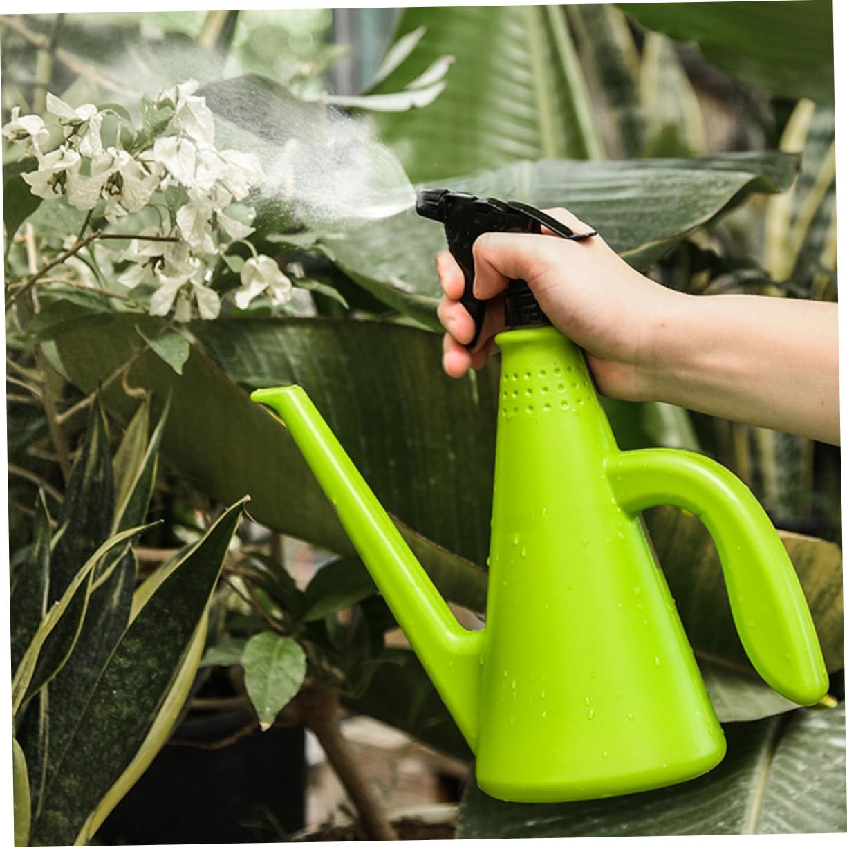 UPKOCH 2 Pièces aérosol Jardinage pelouse saupoudrage saupoudrer Peut arrosoir Multifonction pulvérisateurs de Jardin arrosoir de Jardin Flacon brumisateur pour Plantes Plastique Vert