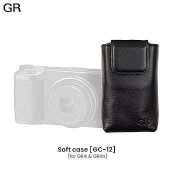 RICOH GR IIIx 本体 レザーケース付き Amazon.com : RICOH Leather Soft case GC-12 [Compatible