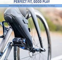 Vista 5 de NAACOO SPD-SL Bike Cleats Compatible with Shimano SPD-SL Road Pedals & SH-10 SH-11 SH-12 Cleats, Durable 3-Hole Cycling Shoe Clips Easy Clips &