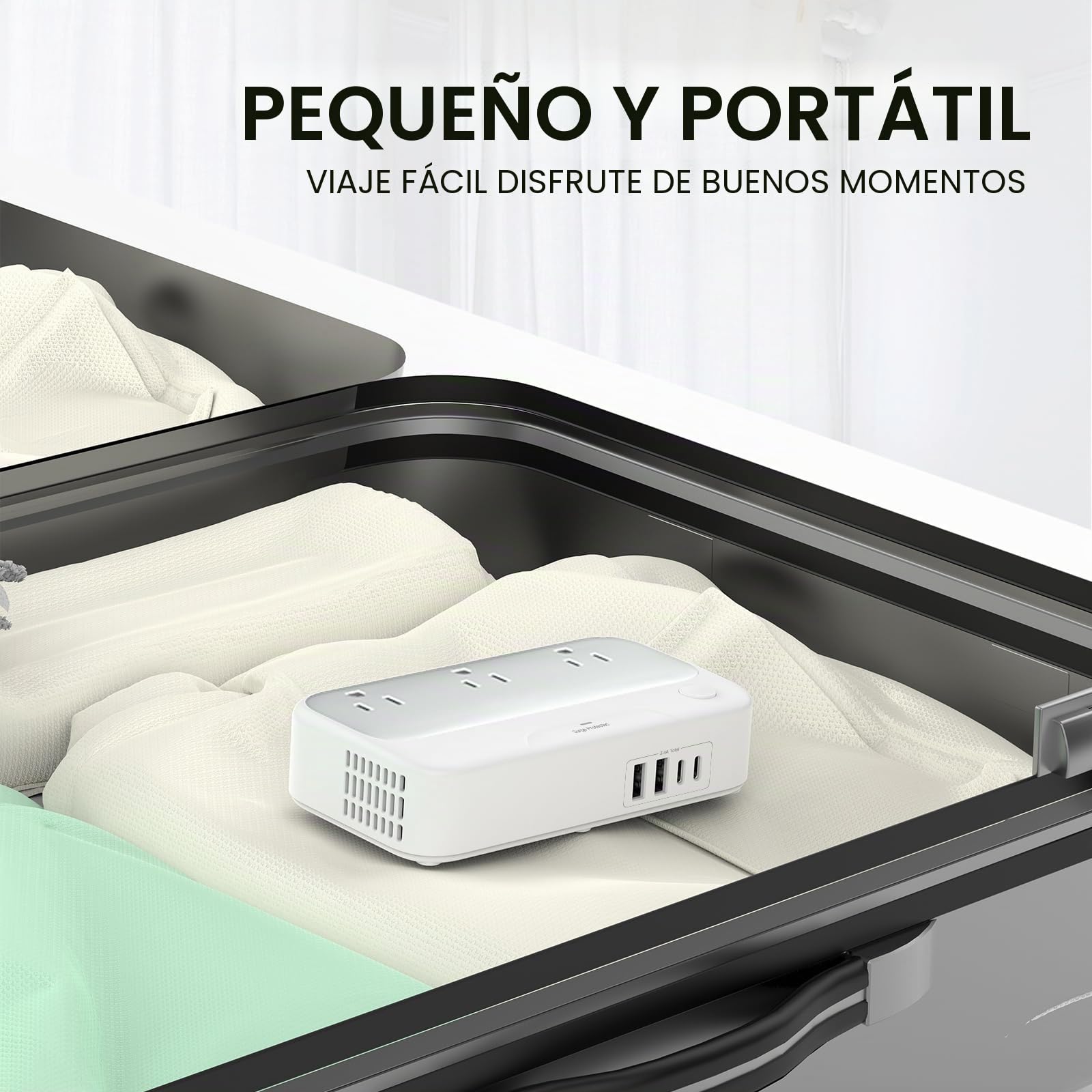 Convertidor de voltaje universal de nosotros a Europa, 220 V a 110 V Power Travel Converter Combo, adaptador europeo reductor de 250 W 220 a 110 para Reino Unido Italia, Transformador de viaje europeo